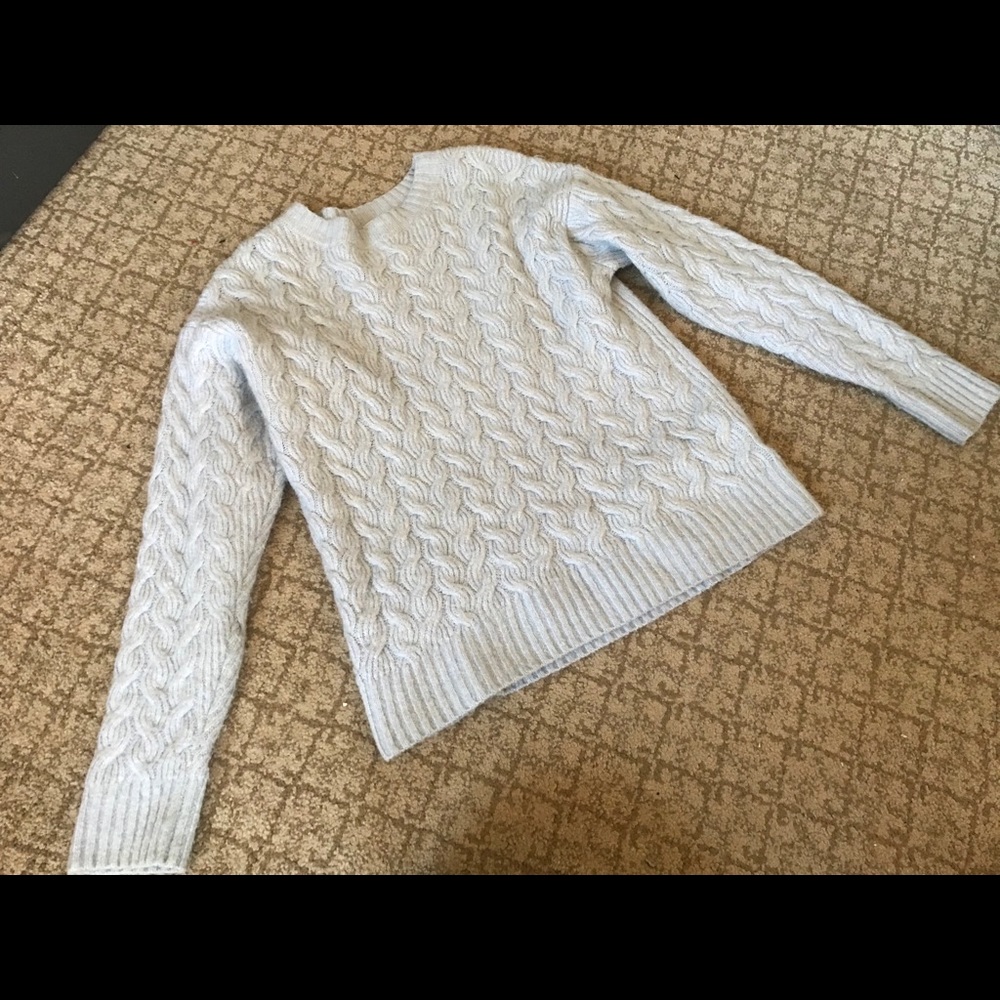 Periwinkle sweater from Basic